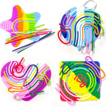 Silly Tubes -Silicone Sensory Toy 24 pc assortment