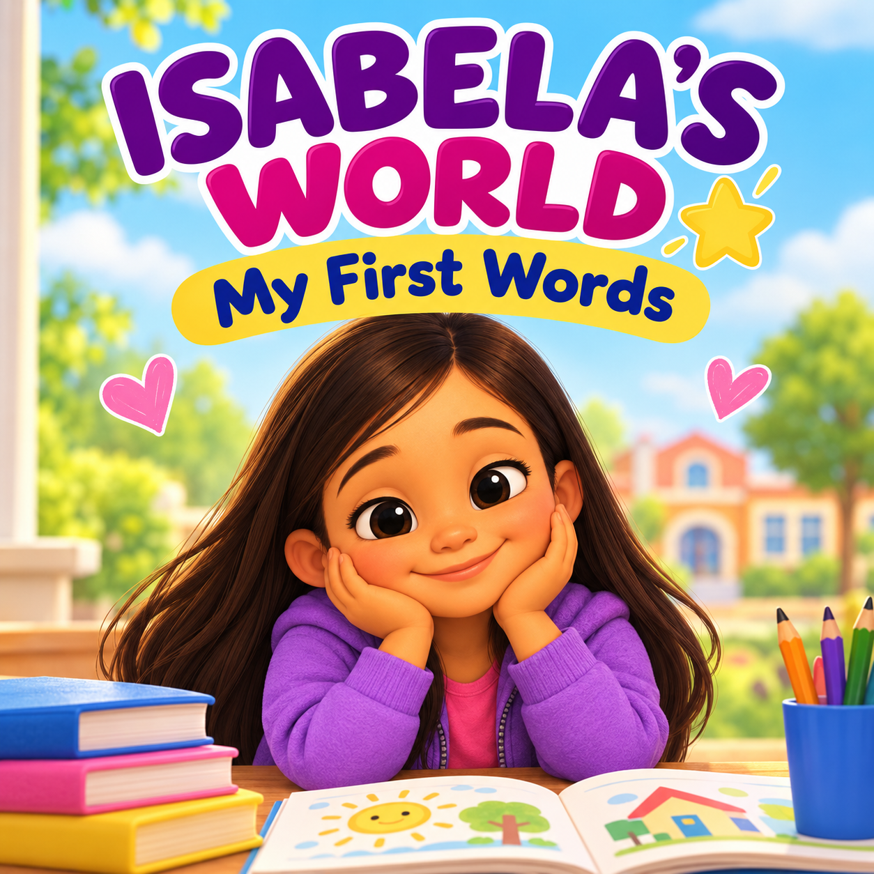 Isabela's World 5: My First Words book cover